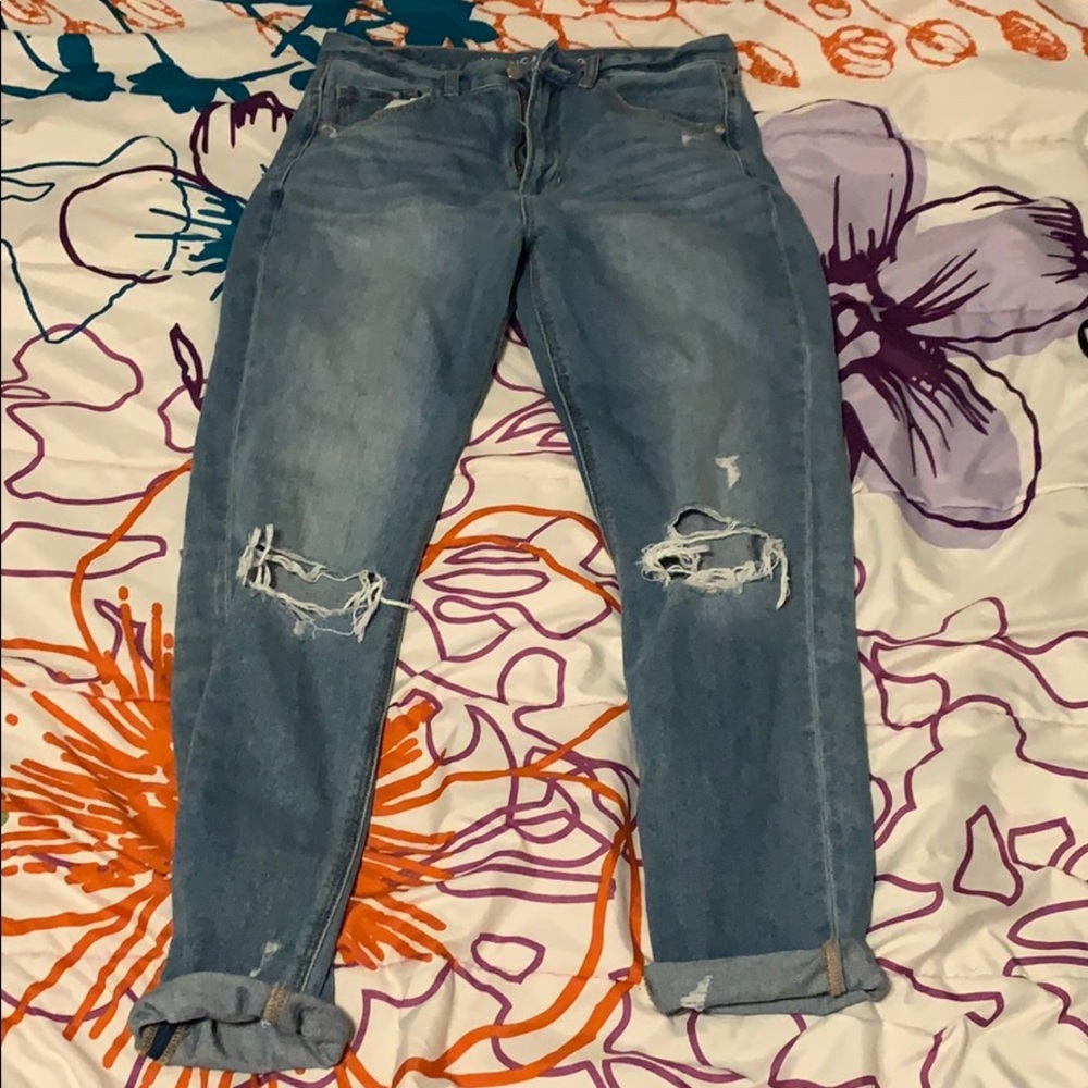 AE mom jeans